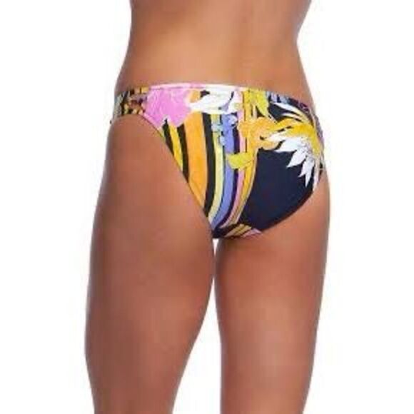 New. Trina Turk navy floral bikini bottom. Size 10. Retails $79 - Picture 7 of 7